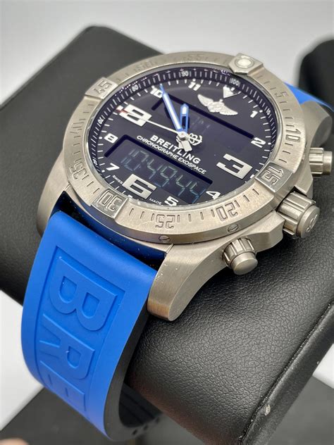 breitling exospace b55 connected 46mm titanium t|exospace b55 manual.